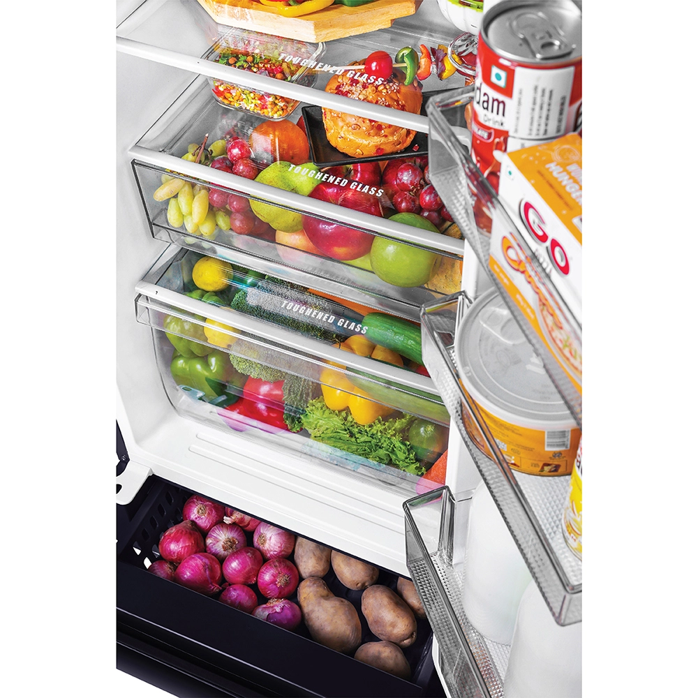 Haier 190L 5 Star Direct Cool Single Door Refrigerator with Toughened Glass Shelf - HRD-2105PMD-P